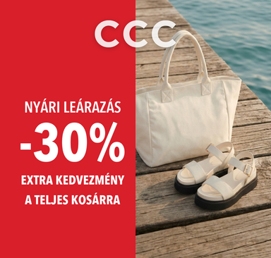 CCC - Nyári leárazás - extra -30% a teljes kosárra