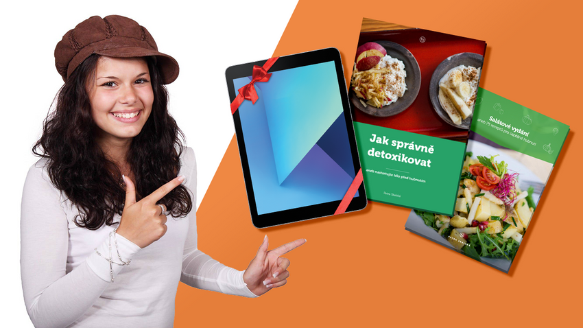 SOUTĚŽ: Vyhrajte tablet Huawei a oblíbené ebooky o zdravé výživě