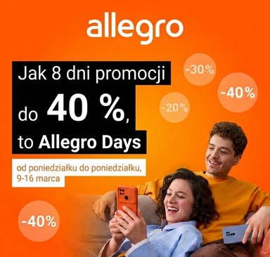 Allegro Days – Zniżki do 40%