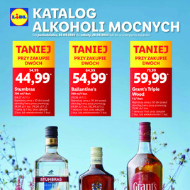 Lidl - Katalog alkoholi mocnych