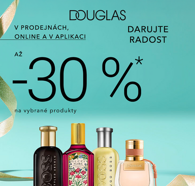 Douglas - Sleva 30 % na vybrané produkty