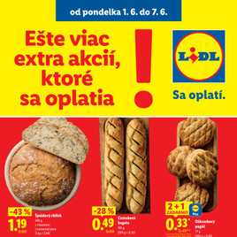 Lidl - Špeciálne akcie pre predajne v DS