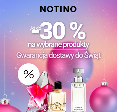 Notino - Gwarancja dostawy do Świąt