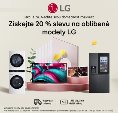 LG - Sleva 20% na vybrané modely