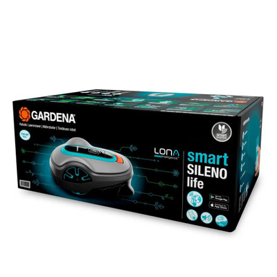 Robotická sekačka GARDENA Smart Sileno Life - Celý set v akci