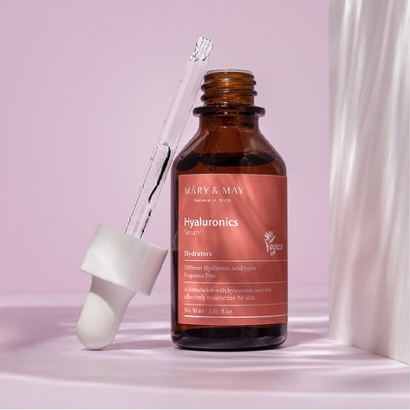 Hydratační sérum s kyselinou hyaluronovou, 30 ml od Mary & May za 249 Kč