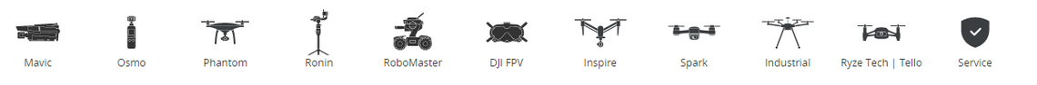 DJI Store ponuka