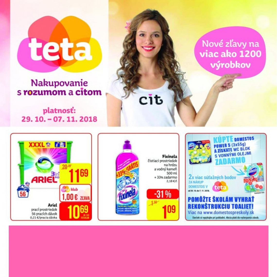 teta drogerie letak