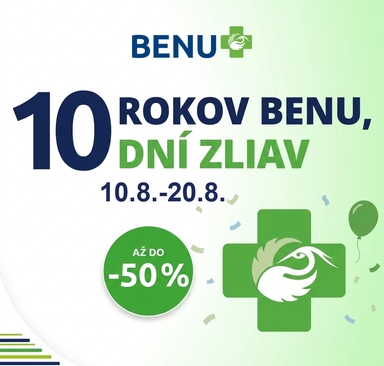 BENU - 10 dní výnimočných zliav až do 50 %