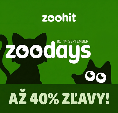 Zoohit - zoodays, zľavy až 40 %