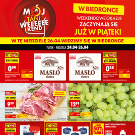 Biedronka - Tani weekend