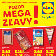 Lidl - Špeciálne akcie pre predajňu v DS