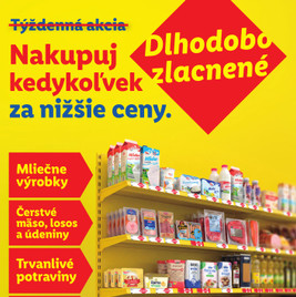 Lidl - Dlhodobo zlacnené