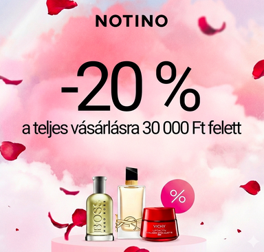 Notino – Akár 30 % kedvezmény a kiválasztott termékekre