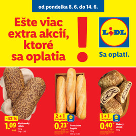 Lidl - Špeciálne akcie pre predajne v DS