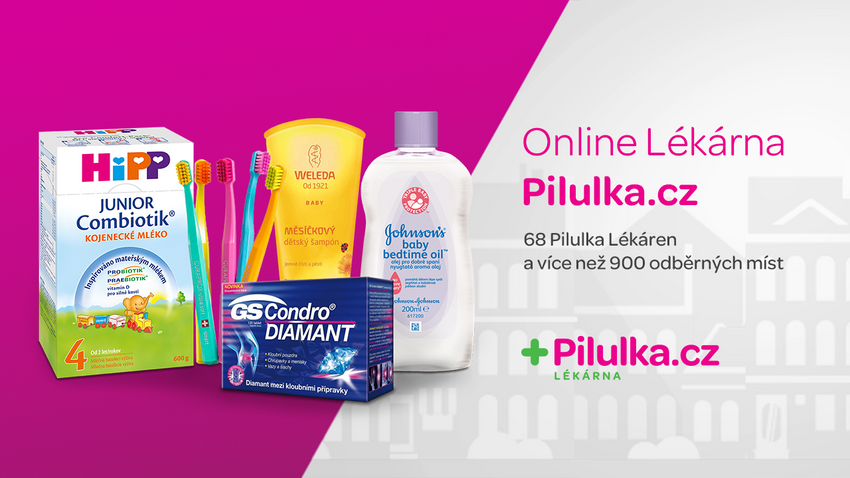 Představujeme internetovou lékárnu Pilulka.cz