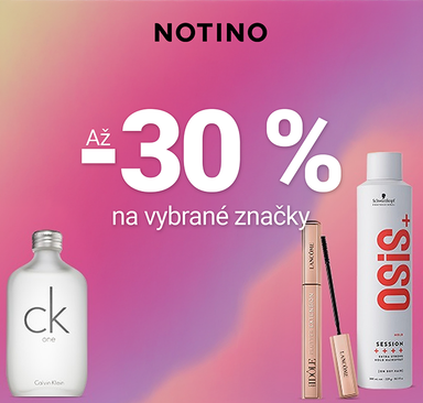 Notino - Zľava až do 30 % na vybrané značky
