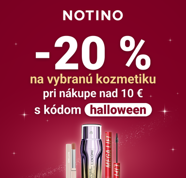 Notino - Zľava 20 % na vybranú kozmetiku