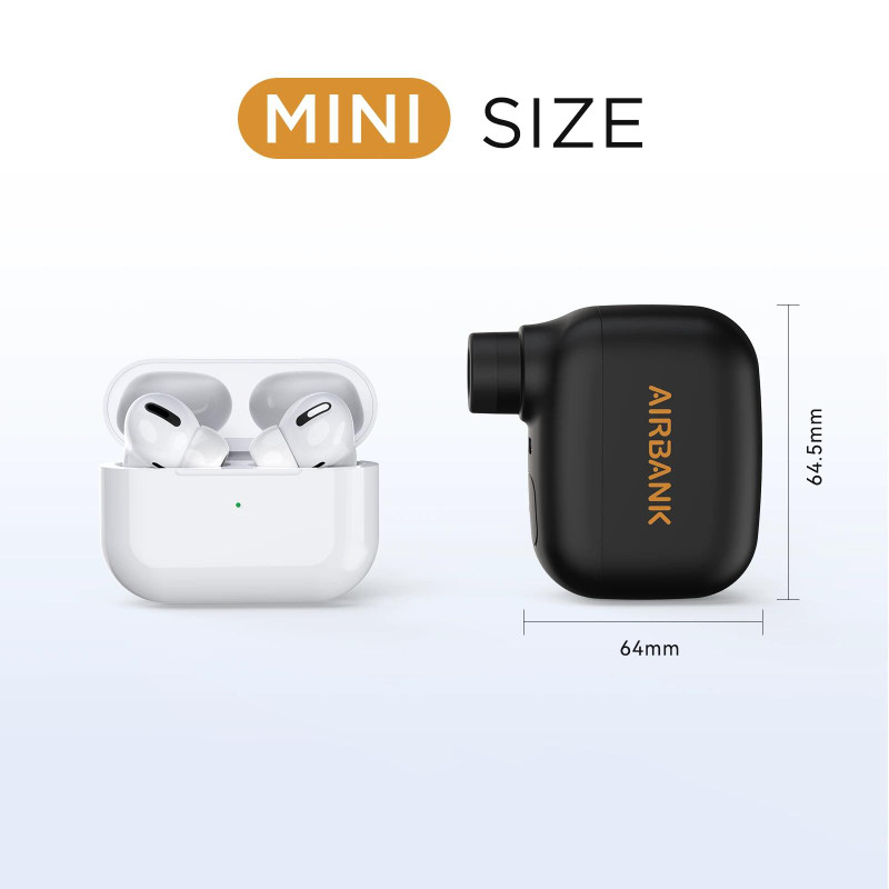 Mini elektrická pumpička na kolo z Dekáče | USB-C, 93g
