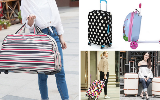 Cestovní kufr z AliExpress: 5 nejlepších společníků na cesty