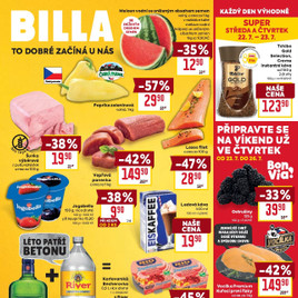 Billa - Velký leták