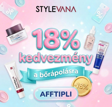 Stylevana - 18% kedvezmény a bőrápolásra