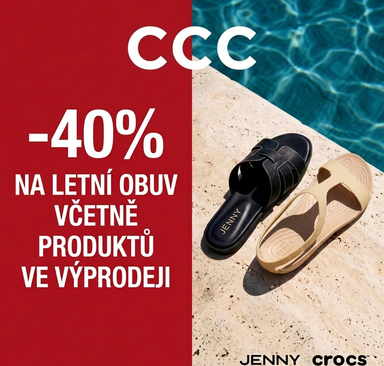 CCC - 40 % na letní obuv