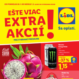 Lidl - Špeciálne akcie - vybrané predajne