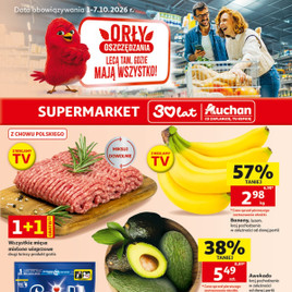 Auchan - Gazetka 30 Lat Supermarket Auchan