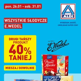 ALDI - Słodycze E.Wedel