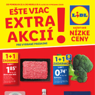 Lidl - Extra akcie pre vybrané predajne