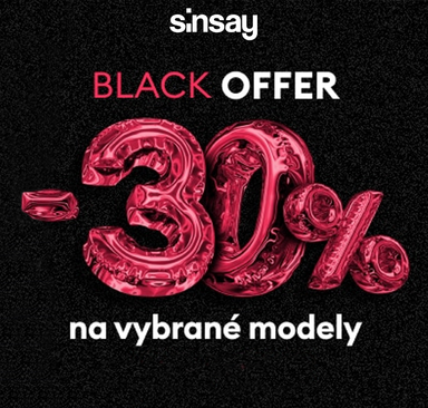 Sinsay - Black Offer -30 %