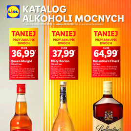 Lidl - Katalog alkoholi mocnych