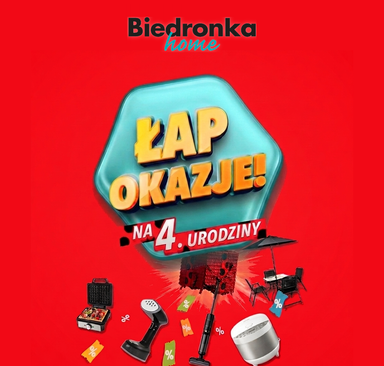 Biedronka home - 4. urodziny