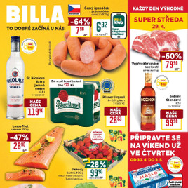 Billa - Malý leták