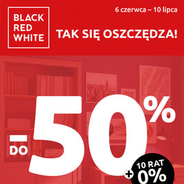 Black Red White - Tak się oszczędza do -50% na wybrane dodatki i oświetlenie