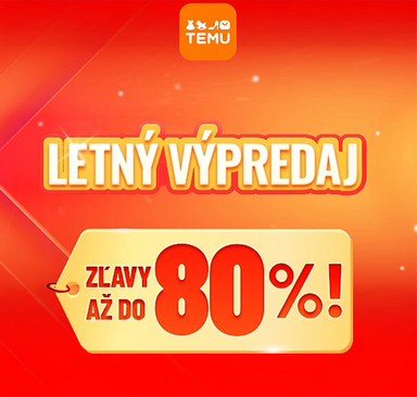 TEMU - Letný výpredaj