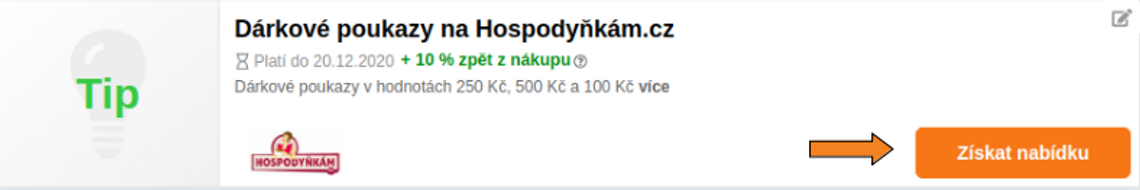 Hospodyňkám.cz nabídka 