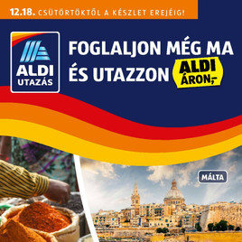 Aldi - Utazás katalógus