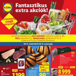 Lidl - Soltvadkert, Pécs, Békéscsaba