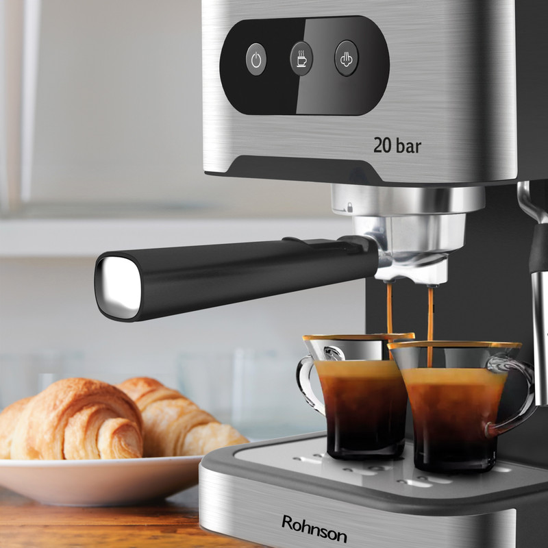 Rohnson R-98023 pákový kávovar s PID regulací za 909 Kč
