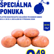 Metro - Špeciálna ponuka
