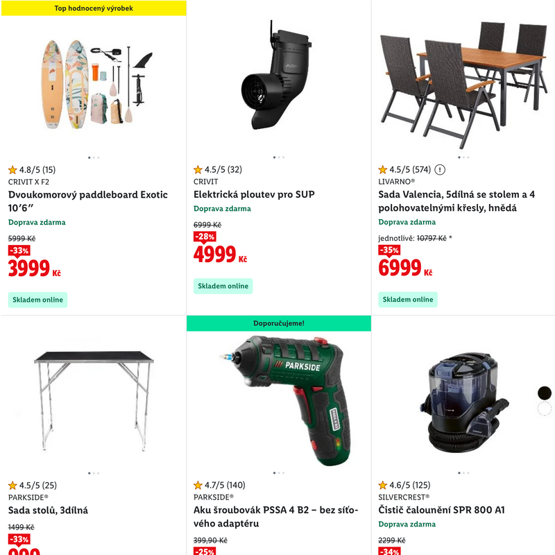 Lidl hity týdne