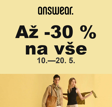 Answear - Nákupy OnaDnes až -30 % na vše