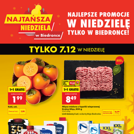 Biedronka - Najtańsza niedziela