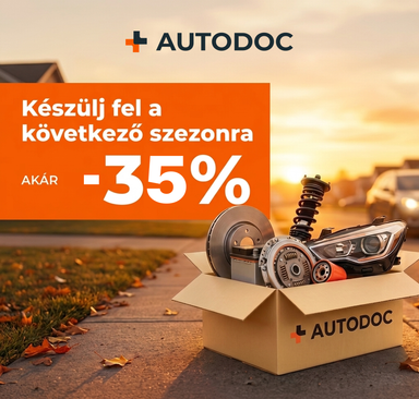 Autodoc - Akár 35 % a szezonra