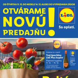 Lidl - Nová predajňa v Poltári