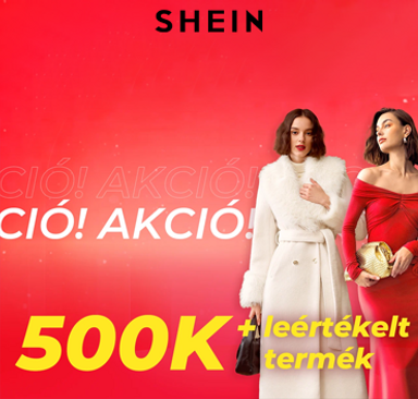 SHEIN - 500K+ kedvezményes tételek