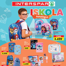 SPAR - INTERSPAR Iskola katalógus