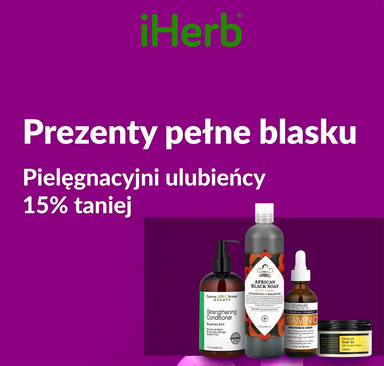 iHerb - 15% zniżki na kosmetyki do pielęgnacji